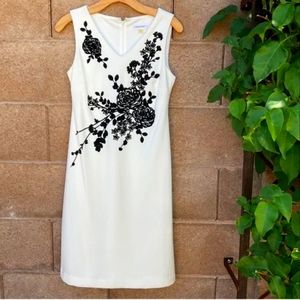 NWT black and white Calvin Klein dress